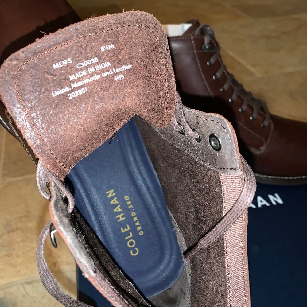 NWT Cole Haan Men's Boots - Picture 4 of 4